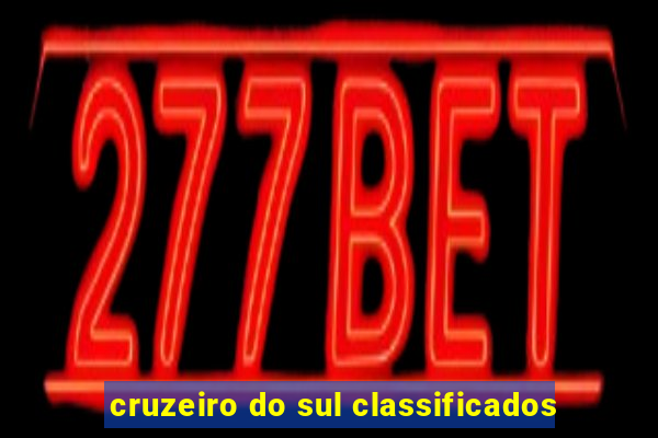 cruzeiro do sul classificados